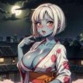 Rainy Night Kimono Charm - Free Claire Falkenstein Wallpaper