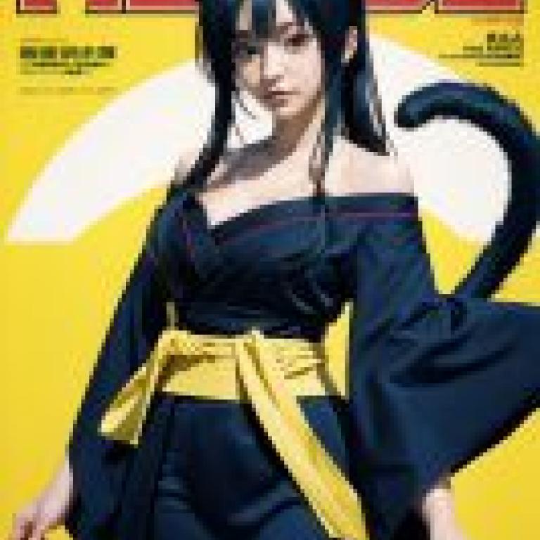 Kuroka Toujou High School DxD，The cover of Metro shows a girl in blue.