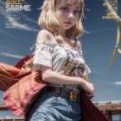手機桌布，Sakura Nene 桜 ねね， New Game，寫實，一個女孩登上了《金星》雜誌的封面。