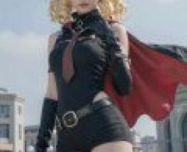 jahoda Genshin Impact，身披紅色斗篷的貓女。