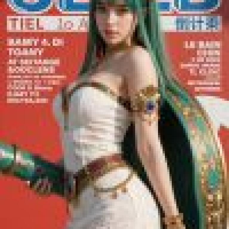 Street beauties，A woman wearing a crown is on the cover of SelB Tiel.