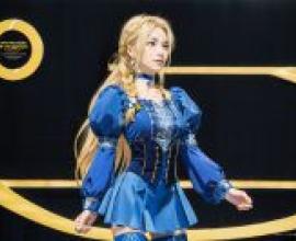 Killer Queen，Demon Lord，A blonde woman in blue dress.