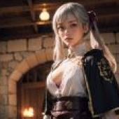電腦桌布，諾艾兒·西爾法 黑色三葉草，Black Clover，真人版，「現實華麗動漫女孩」