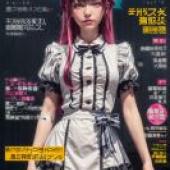 手機桌布，幕澤櫻花 Ouka Makuzawa 女神咖啡廳 女神のカフェテラス，寫實，「逼真動漫風」