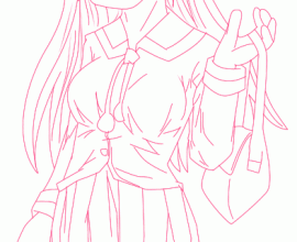 [小時候][塗鴉]線稿