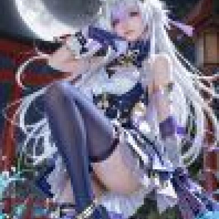 Beautiful Fantasy，A girl wearing bunny ears and playing the violin.