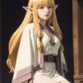 Serie，Frieren，金髮女子。