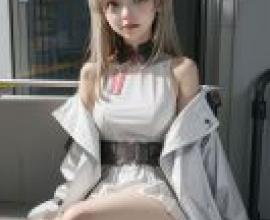 Perica Arknights，Model girl wearing an outfit.