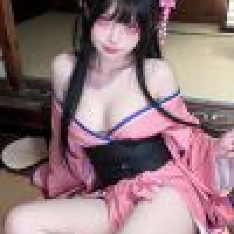 Beautiful Fantasy，A woman in pink dress sitting with her legs crossed.