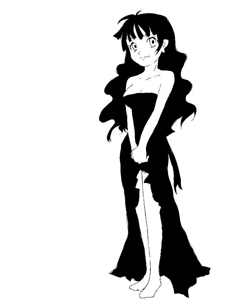 [小時候][塗鴉]黑與白