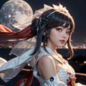 真人美女，東方Project，博麗靈夢，日本巫女，真人版，「風巫之夜」
