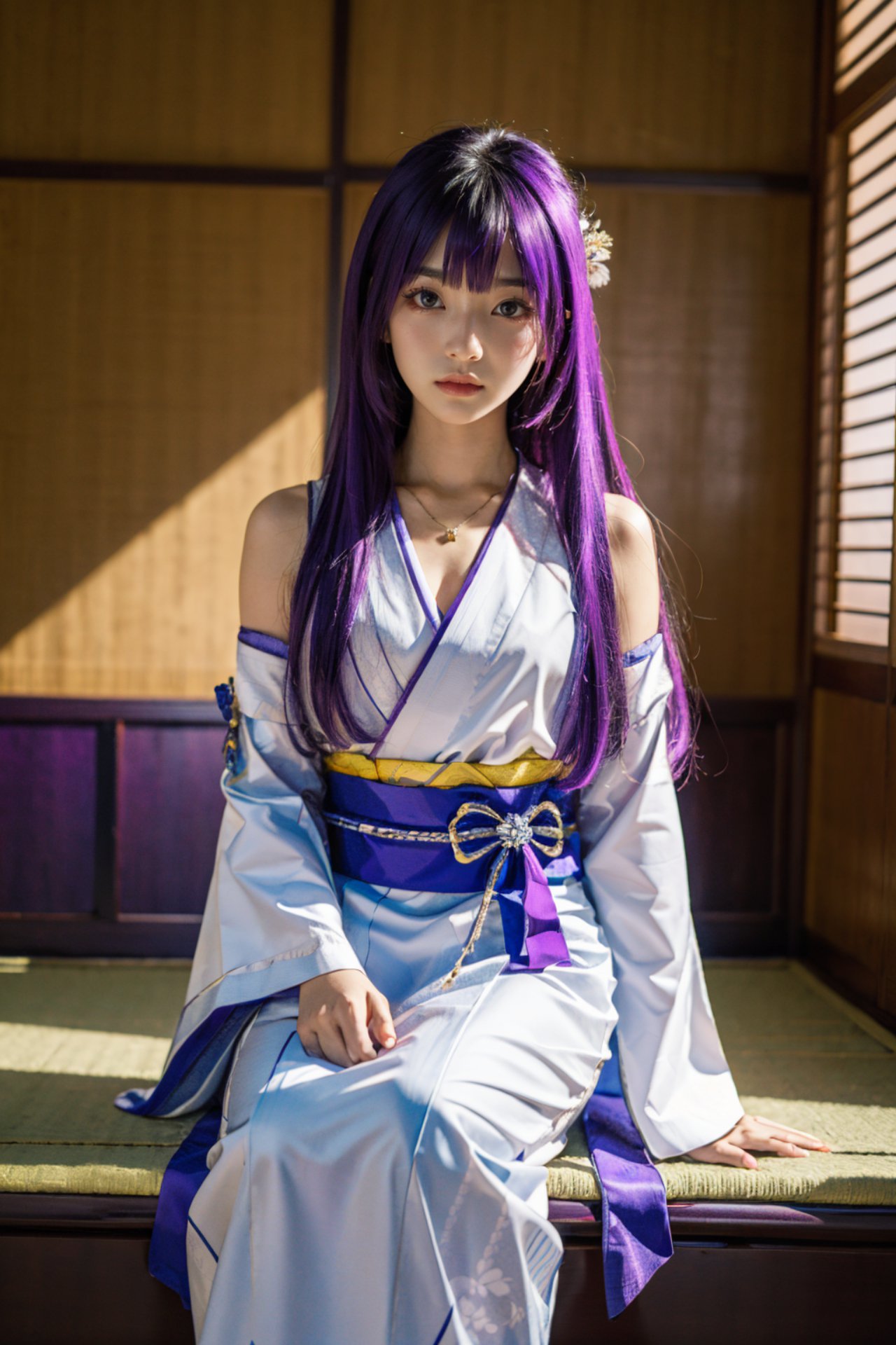 Ye Ziyun，Tales of Demons and Gods，A woman with purple hair